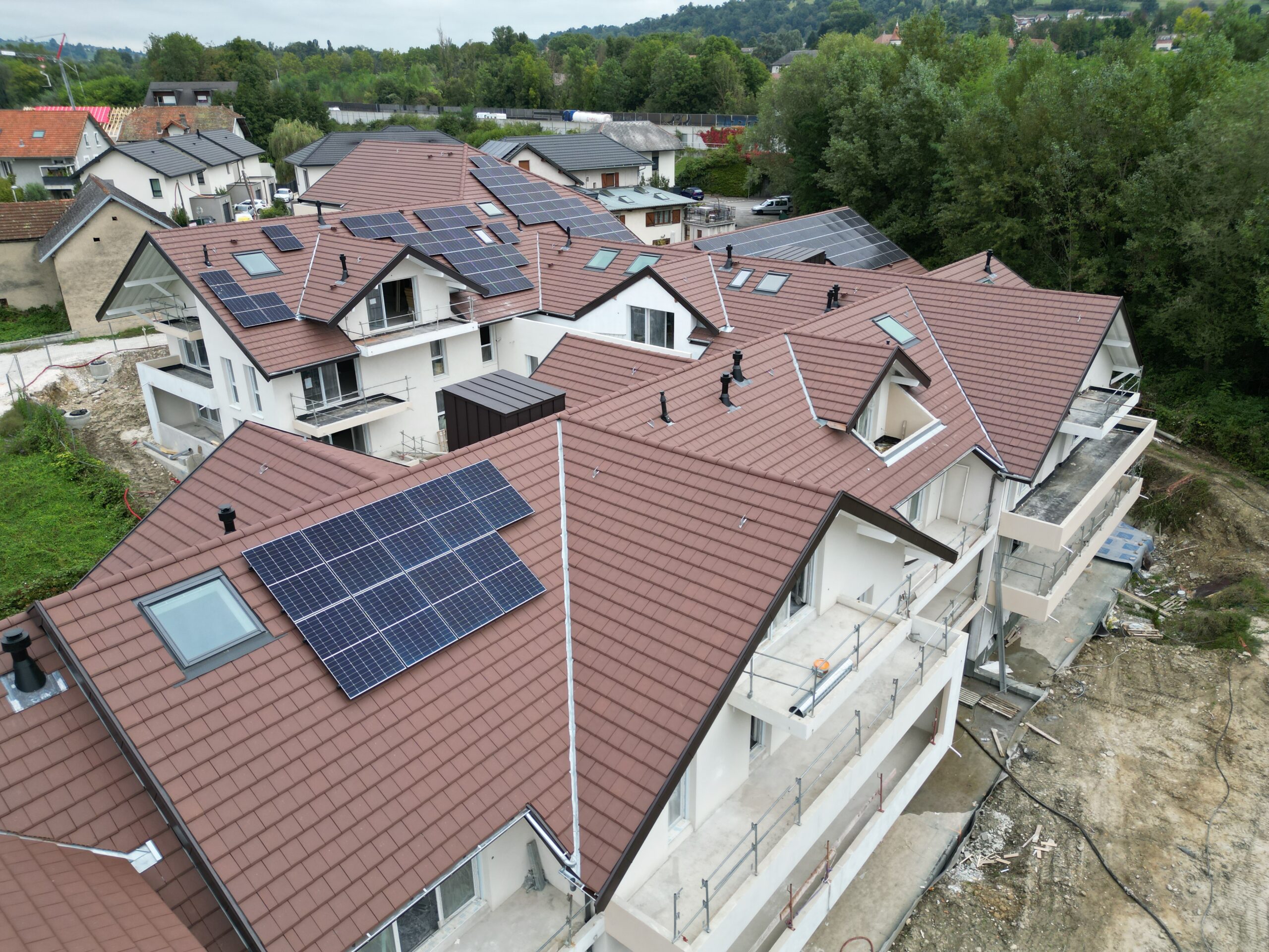 Les Jardins de Sierre Chantier Les Jardins de Sierre